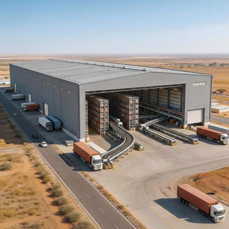 Waa maxay faa'iidooyinka ugu muhiimsan ee Prefab Modular Steel Frame Logistics Dhisidda Kaydka Kaydka ee Xarumaha Qaybinta E-ganacsiga?